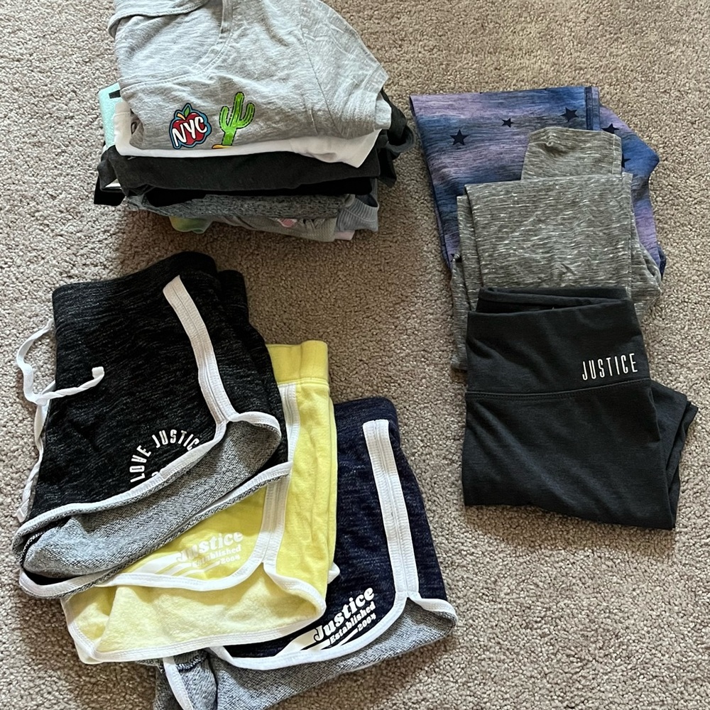 Justice size 12 spring/summer capsule wardrobe